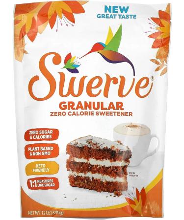 Swerve - The Ultimate Sugar Replacement Granular 340g & Sweetener Confectioners Sugar 340 Grams - Buy Online on GoSupps.com
