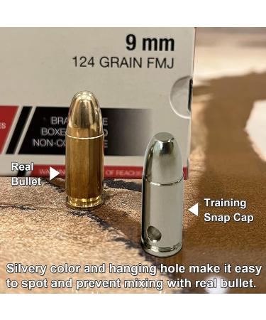Angeebin Training Snap Caps 9MM - 10pcs | Dry Fire Dummy Rounds for Safe Loading & Firing Practice - Buy Online on GoSupps.com