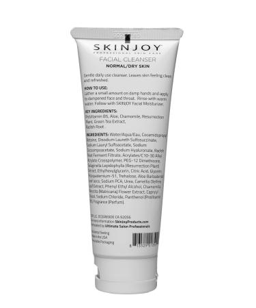 Gentle Facial Cleanser for Normal & Dry Skin | Gluten-Free Paraben-Free Sulfate-Free Face Wash - 4 fl oz - Buy Online on GoSupps.com