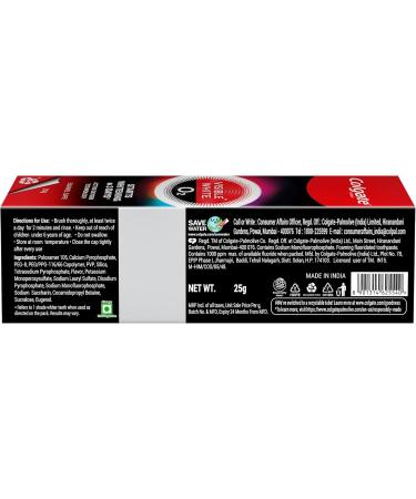 Colgate Visible White O2 Teeth Whitening (25g) for noticeably Whiter Teeth Starting in 3 Days. Aromatic Mint with Active Technology Enamel Safe Teeth Whitening & Fresh Breath - Buy Online on GoSupps.com