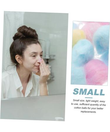 Balacoo Nail Polish Remover Balls - 1 Pack Plush Cotton Balls for Crafts & Cleaning - Baby Safe Green Dyes - Buy Online on GoSupps.com