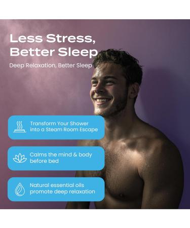 Body Restore Shower Steamers Aromatherapy 15 Pack - Relaxation Birthday Gifts for Women and Men Travel Essentials Stress Relief and Self Care - Bloom - Buy Online on GoSupps.com