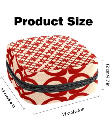 Portable Women's Menstrual Cup & Tampon Bags | Seamless Multicolored Binding-Up Bags for Teen Girls | Shop Internationally - Buy Online on GoSupps.com