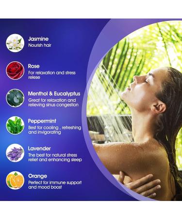 Shower Steamers Aromatherapy Spa Gifts - Stress & Anxiety Relief with Essential Oils | Perfect for Birthday, Mother's Day, Valentine's Day, Christmas - Buy Online on GoSupps.com