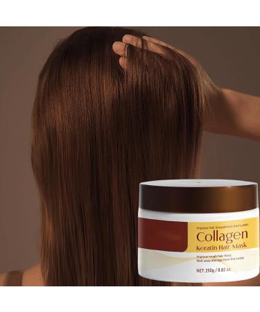 Dry Hair Conditioner 250g Moisturizing Curly Hair Repair Cream Strengthening Repair Hair Care Products For Dry Thick Curly Long Women Girls Daily Morning Evening Day - Buy Online on GoSupps.com