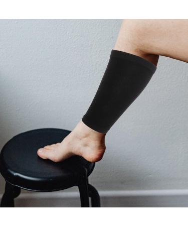 Ciieeo 2ST Ankle Socks - Elastic Ankle Cuff & Bandage Sleeve for Football | Wool Men's & Women's Calf Socks | Perfect for Autumn & Winter - Black - Buy Online on GoSupps.com