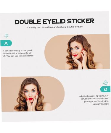 POPETPOP Girl Stickers 3 rolls Lifter for Lid Woman Make Female Double Sticker Tape Invisible Shaping Eyelid Eye Lift Makeup Tape - Buy Online on GoSupps.com