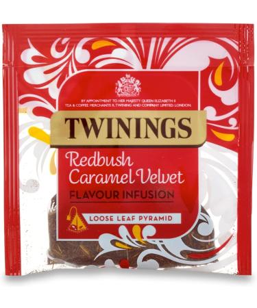  Twinings Twinings Redbush Pack of 4 boxes of 15 caramel velvet pyramid tea bags - Buy Online on GoSupps.com