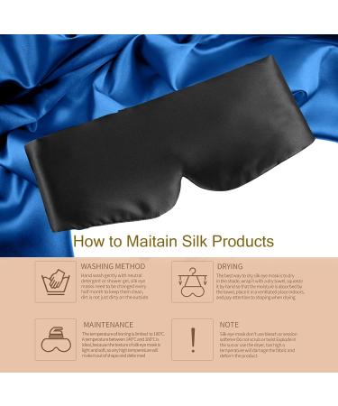 Buy Dore and Rose Ultra Soft Silk Blackout Sleep Mask - Adjustable Eye Cover for Comfort | Perfect for Men & Women | Best Eye Mask for Sleeping - Buy Online on GoSupps.com