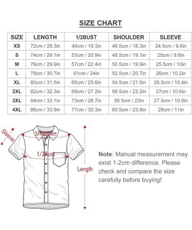 Hodaweisolp Men's Funky Santa Button Down Shirt Large Halloween Cat Print for Halloween/Christmas - Buy Online on GoSupps.com