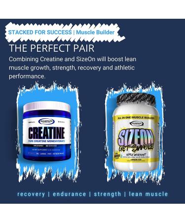 Gaspari Nutrition Pure Creatine Monohydrate 5g of Pure Creatine Boost Muscle and Size (Unflavored 60 Servings) - Buy Online on GoSupps.com
