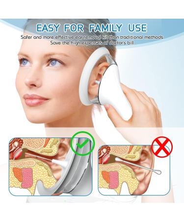 Temodu Ear Wax Removal Tool Kit - Water-Powered Ear Cleaner with 3 Nozzles and 5 Ear Picks | Effective Ear Irrigation Flushing System for Ear Wax Buildup Removal - Buy Online on GoSupps.com