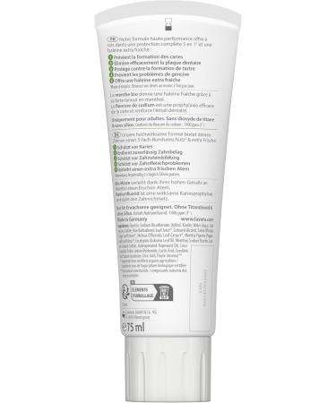 lavera Complete Care Toothpaste - Titanium Dioxide FREE - 5x More Protection - Organic Mint & Sodium Fluoride - Vegan - 75 ml - Buy Online on GoSupps.com