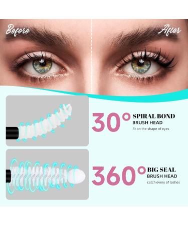 AMZGIRL LASH Eyelash Glue and Sealer DIY eyelash extension eyelash glue bond and seal mascara stick aftercare sealing super strong adhesion 48 hours waterproof white glue 1 piece 1er Pack Seal and BondWhite Glue - Buy Online on GoSupps.com