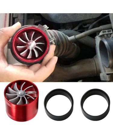 JPSDOW Auto-Turbonator - One-Sided Turbo Charger for Cars Campers RVs & SUVs | Red Turbine Supercharger Substitute - Buy Online on GoSupps.com