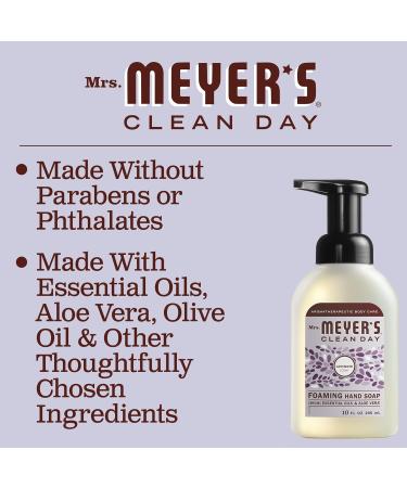 Buy Mrs. Meyers Clean Day Foaming Hand Soap - Eco-Friendly Versatile and Made with Essential Oils - International Shipping Available - Buy Online on GoSupps.com