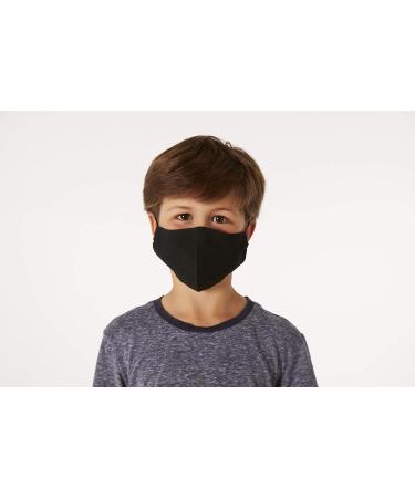 AVANTEX Pack of 3 Cotton Community Masks - Black XS | Comfortable & Durable Face Masks for International Shipping - Buy Online on GoSupps.com