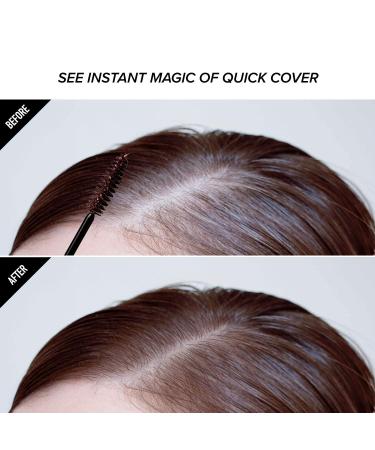 Kiss Quick Cover Gray Hair Touch Up Root Touch Up Moisturize and Shine Dark Brown Set - Brush & Stick Type - Buy Online on GoSupps.com