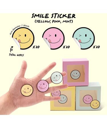 40-Pack 4x4x2.5inch Smiley Bakery Boxes with Window for Cupcakes, Donuts, Cookies - Mint Pastry, Baking, Takeout Container - Ideal for Chocolate Strawberries, Muffins, Candy, and Pie - Buy Online on GoSupps.com