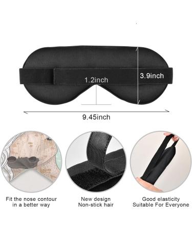 Xigua Flower Horse Sleeping Eye Mask | Adjustable Strap | Breathable Blackout Comfort | For Men & Women - Buy Online on GoSupps.com