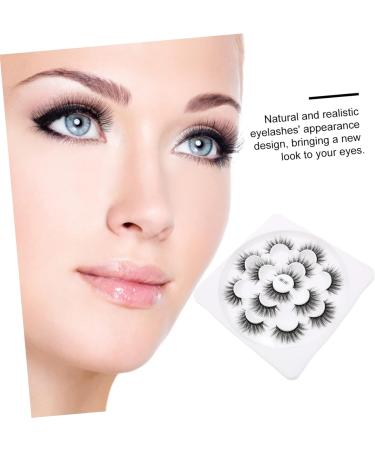 minkissy 7 Boxes 6d False Eyelashes Lash Extension Accessories False Eyelash Beauty Dense Makeup Eyelashes Fluffy Volume Lashes Fake Lashes Fake Eyelash Beauty Accessories Chemical Fiber - Buy Online on GoSupps.com