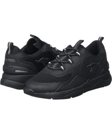 KangaROOS KD-Road Sneaker 28 EU - Black Mono | Shop Internationally for Stylish Comfort - Buy Online on GoSupps.com