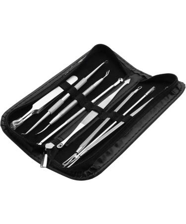 VENEKA Professional Black Remover Tool Kit Stainless Steel Blackhead Acne Comedone Pimple Blemish Extractor Beauty Tool - Buy Online on GoSupps.com