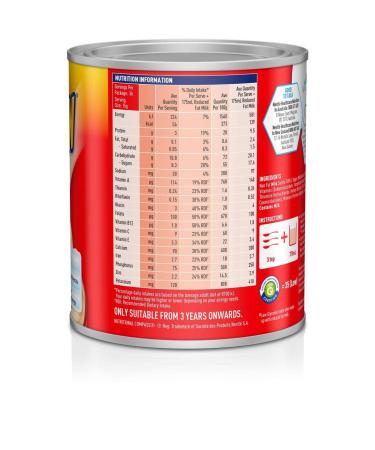 Sustagen Vanilla Flavour 550g - New Recipe | Shop Now - Buy Online on GoSupps.com