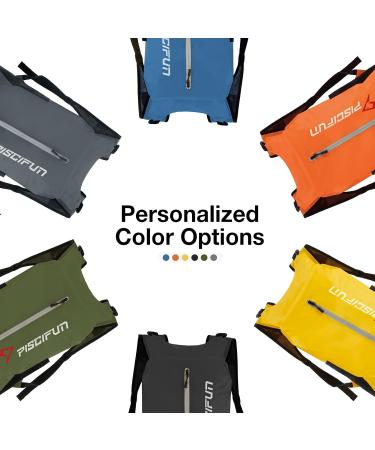 Piscifun LT 20L Waterproof Dry Bag Backpack with Waist Pouch & Phone Case - Lightweight and Durable for Kayaking, Camping, Beach, Boating & Swimming - Buy Online on GoSupps.com