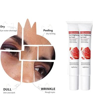 DUBUSH Red Pomegranate Eye Cream Red Pomegranate Firming Eye Cream AntiAging Eye Cream Vitamin C Eye Cream Remove Fine Lines Dark Circles 3 Pieces - Buy Online on GoSupps.com