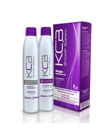 KCB Professional Smooth System - DIY Brazilian Keratin Hair Treatment with Repair Hair Mask for Smoothing & Frizz Control on All Hair Types - Buy Online on GoSupps.com