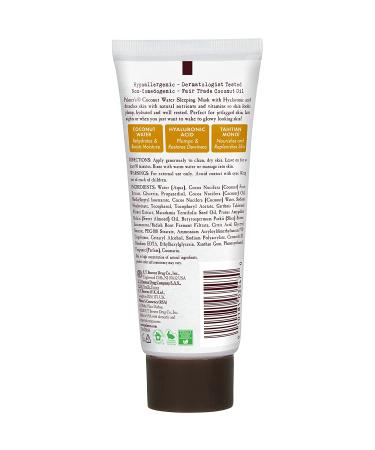 Palmers Coconut Water Sleeping Mask 3.17 oz - Hydrating Overnight Treatment - Buy Online on GoSupps.com