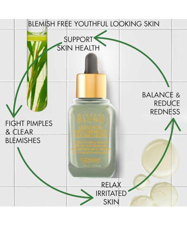 Clear Skin Anti-Breakout Tea Tree Serum with Vitamin C & Salicylic Acid - Blemish-Free Youthful Skin | 1.02 Fl. Oz - Buy Online on GoSupps.com