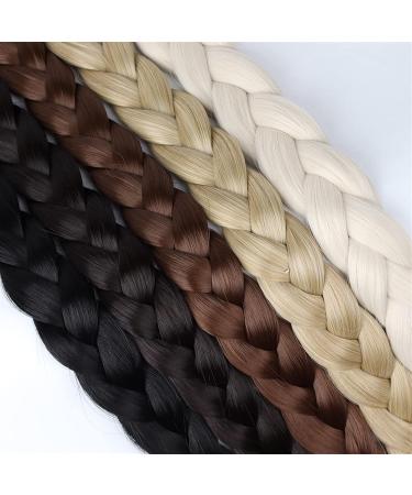 Ponytail Extensions Elastic Band for Women Synthetic Long Braided Ponytail Hair Extensions 85CM Natural Blonde Braid Pony Tail with Hair for Women(Color:12H24) 85CM 12H24 - Buy Online on GoSupps.com