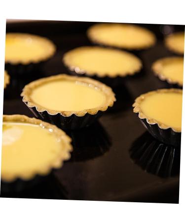Milisten 12 Pcs Chocolate Chip Muffins Silicone Small Tart Cases Quiche Pan Egg Tart Stainless Egg Tart Wrapper Baking Mold Sushi Dipping Bowls Egg Tart Cups Egg Tart Tins Mini Pudding Mold Size 1x2pcs Silverx2pcs - Buy Online on GoSupps.com