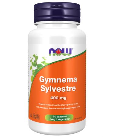 NOW Supplements Gymnema Sylvestre 400mg Capsules 90 Count