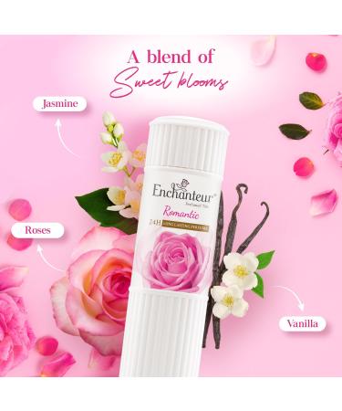 1 Perfumed Talc Romantic 250G - Buy Online on GoSupps.com