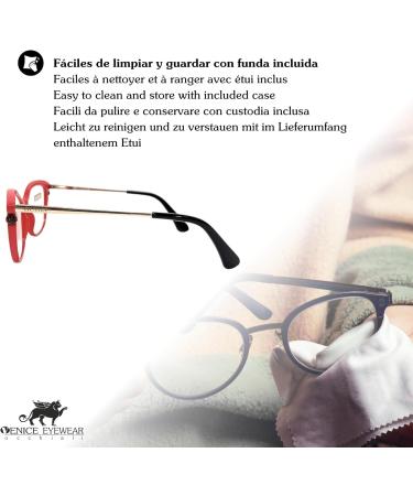 Exclusive Perl Reading Glasses for Women - Fashion Pharmacy Quality | 1 Diopter | 5 Color Options - Buy Online on GoSupps.com