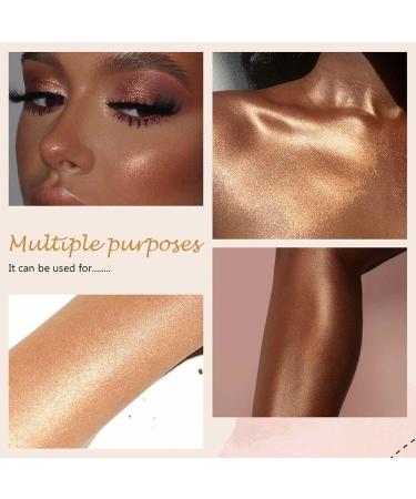 Face Highlighter - Powder for Shine Face Brighten | Shimmer Three-Dimensional Makeup Stick for Face Body Proidl 03#bronze - Buy Online on GoSupps.com