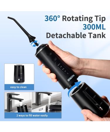 Water Flosser Cordless - USB Rechargeable Dental Flosser Portable Oral Irrigator with 4 Modes for Effective Teeth Cleaning - Buy Online on GoSupps.com
