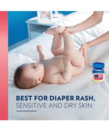 Vaseline Baby 13 oz (368 g) Pack of 2 - Soothing Petroleum Jelly for Baby's Skin - Buy Online on GoSupps.com
