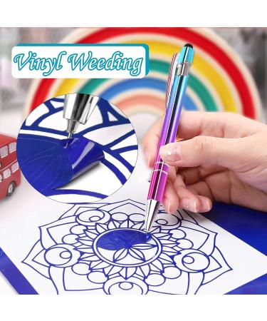 WRAPXPERT Pin Pen Weeding Tool Set - 3 PCS Retractable Vinyl Weeding Tools with Sharp Air Release Pen for Adhesive Vinyl Scrapbooking | T69 - Buy Online on GoSupps.com