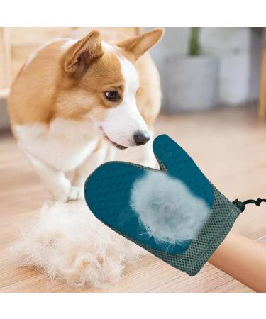 Gants de toilettage pour animaux de compagnie | avec fonction de nettoyage pour chiens et chats Antistatique et r utilisable pour rembourrage meubles voiture maison Bleu - Buy Online on GoSupps.com
