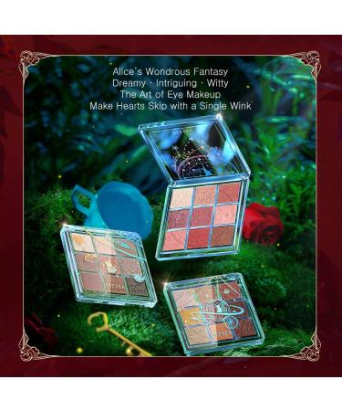 Zeesea Stunning Crystal Eyeshadow Palette - 9 Shades, Long Lasting, Waterproof & Sweatproof - Pumpkin Spice Collection - Buy Online on GoSupps.com