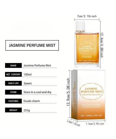 Brazilian Fragrance Irresistible Sunshine Jasmine & Caramel Scents Hair & Body Fragrance Mist Jasmine Perfume Mist Eau De Toilette Spray Summer Perfume Sunflower Perfume for Women (1Pcs) - Buy Online on GoSupps.com