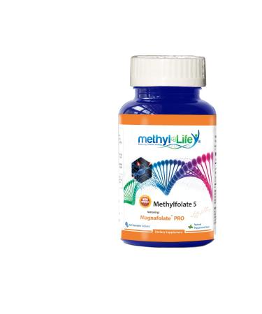 Methyl-Life Purest L-Methylfolate 5 mg Active Folate - 3 Months Supply. Chewables. Non-GMO. Gluten Free Methylfolate - Buy Online on GoSupps.com