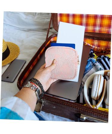 Lurrose Women s Storage Bag for Tampons & Hygiene Products - Cotton Baby Pink 11x11x3cm - Perfect for Menstruation & Travel - Buy Online on GoSupps.com