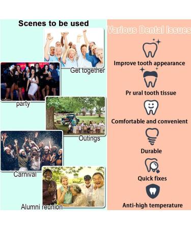 Temporary Tooth Repair Kit - Moldable Fake Teeth & Thermal Fitting Beads for Quick Tooth Replacement | White Teeth Repair Solution - Buy Online on GoSupps.com