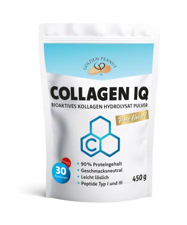GOLDEN PEANUT Collag ne IQ 2 x 450 g poudre hydrolysat bioactive 900 g