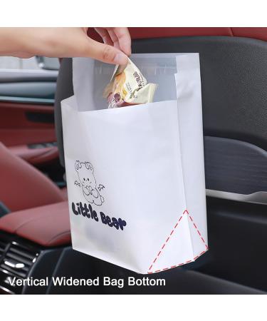 Garbage Bag for Car Adhesive Waterproof Leakproof Garbage Bag | Bear Pattern Trash Bag for Kitchen Bedroom Stand-up Vomit Bag for Camping Travel Azsul - Buy Online on GoSupps.com
